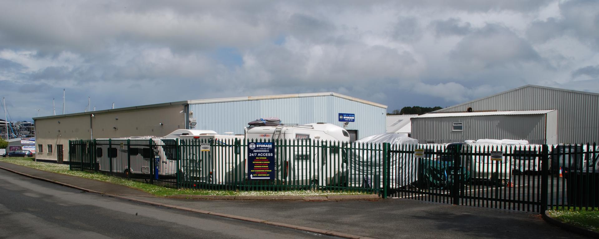 Secure caravan, motorhome and car storage Pembrokeshire